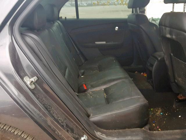 1G1ZE5EBXA4131004 - 2010 CHEVROLET MALIBU LTZ ნაცრისფერი ფოტო 6