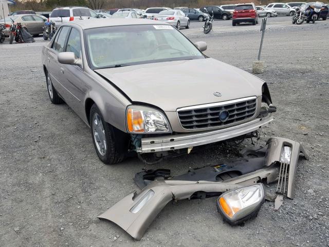 1G6KF57921U100851 - 2001 CADILLAC DEVILLE DT GOLD photo 1