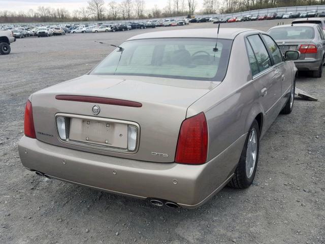 1G6KF57921U100851 - 2001 CADILLAC DEVILLE DT GOLD photo 4