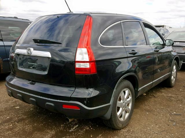 5J6RE48759L035124 - 2009 HONDA CR-V EXL BLACK photo 4