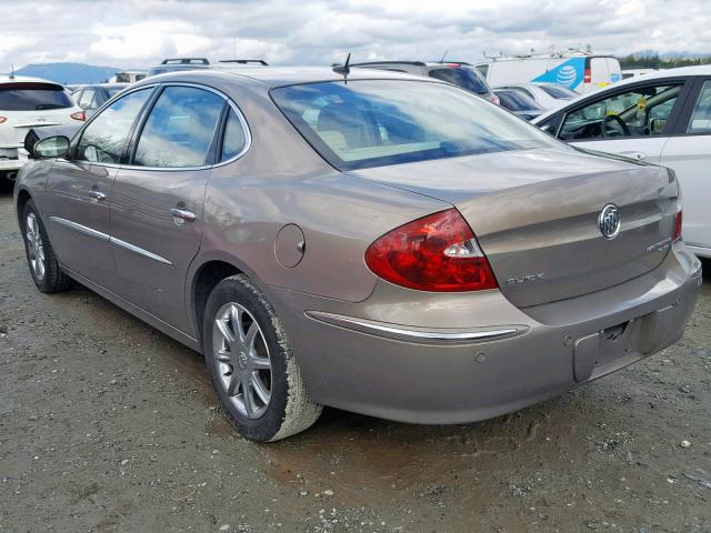 2G4WE587461202150 - 2006 BUICK LACROSSE C GOLD photo 3