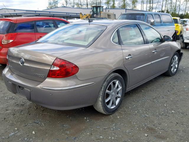 2G4WE587461202150 - 2006 BUICK LACROSSE C GOLD photo 4