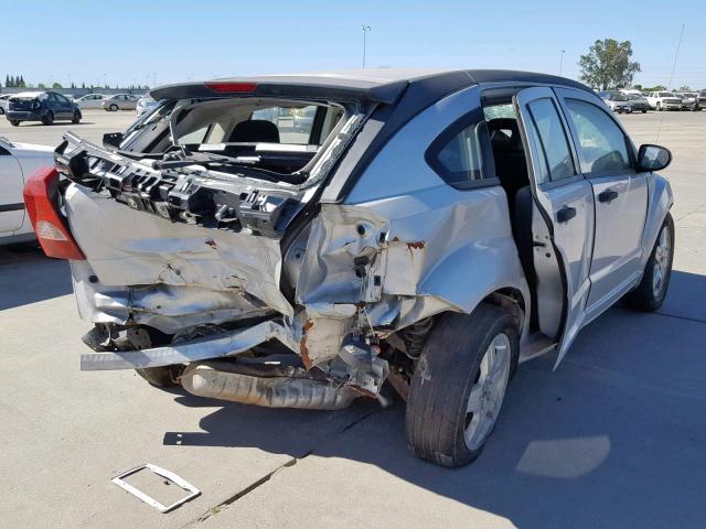 1B3HB28C58D709147 - 2008 DODGE CALIBER SILVER photo 4