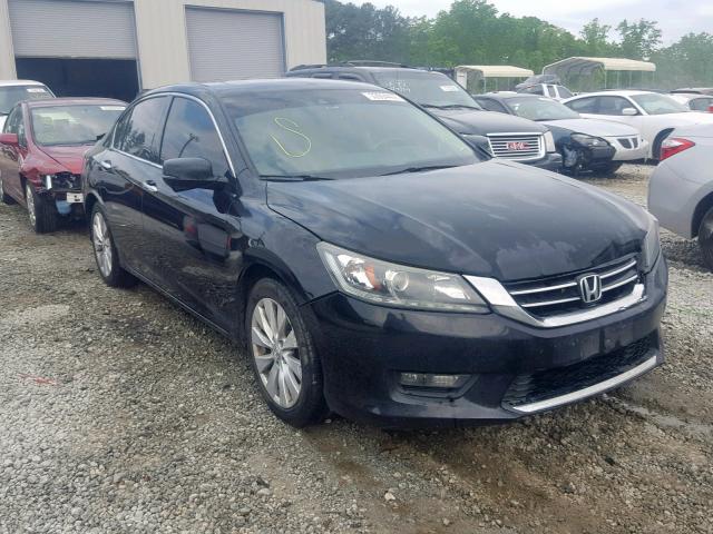 1HGCR3F88EA000414 - 2014 HONDA ACCORD EXL WHITE photo 1