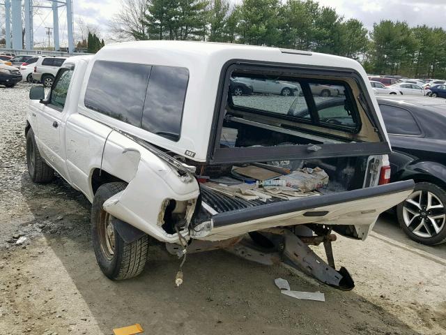 1FTYR10U23TA23445 - 2003 FORD RANGER WHITE photo 3