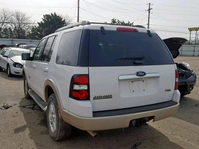 1FMEU74E46UB00088 - 2006 FORD EXPLORER E WHITE photo 3