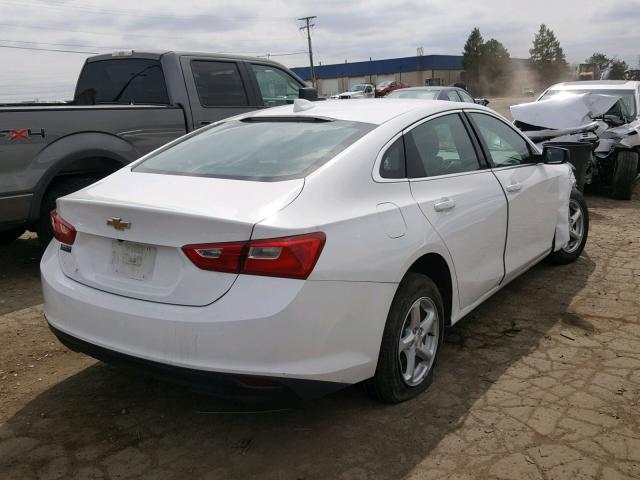 1G1ZB5ST3GF252413 - 2016 CHEVROLET MALIBU LS WHITE photo 4