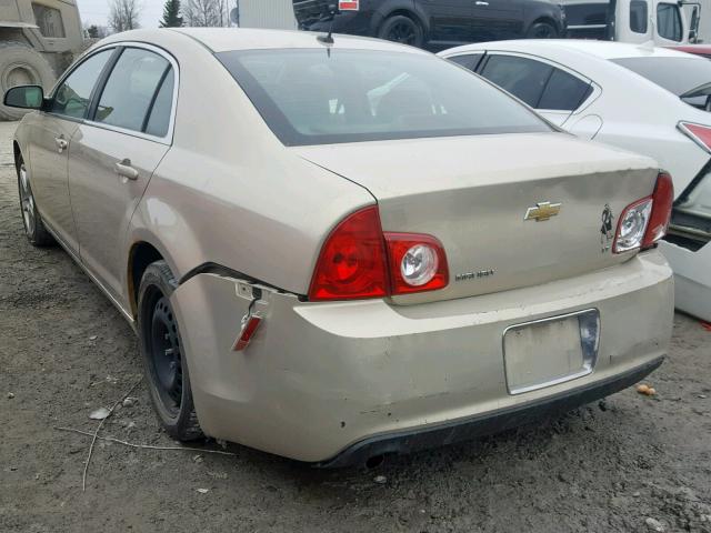1G1ZH57B99F174219 - 2009 CHEVROLET MALIBU 1LT GOLD photo 3