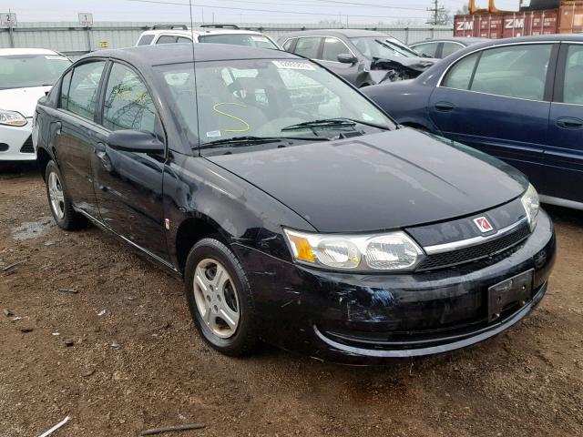 1G8AG52F74Z100414 - 2004 SATURN ION LEVEL BLACK photo 1