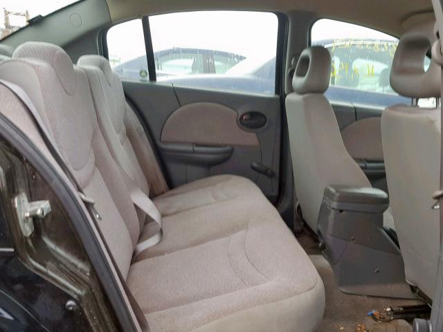 1G8AG52F74Z100414 - 2004 SATURN ION LEVEL BLACK photo 6