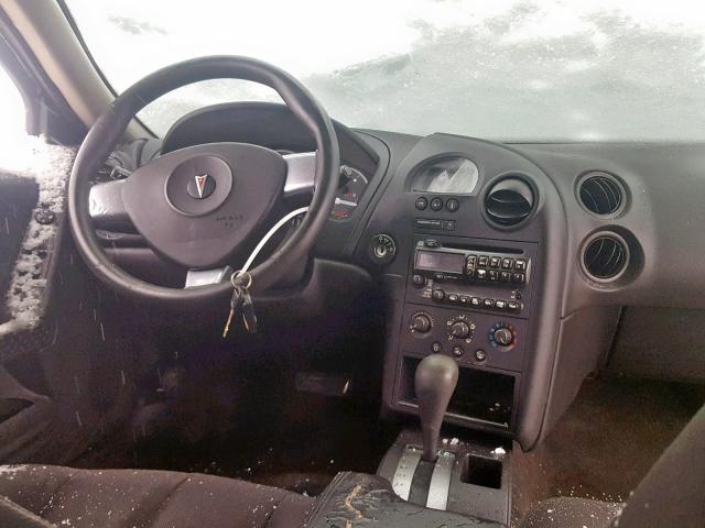 2G2WP552781120444 - 2008 PONTIAC GRAND PRIX BLACK photo 9