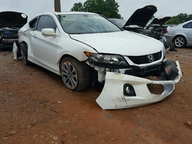 1HGCT2B81EA003012 - 2014 HONDA ACCORD EX- WHITE photo 1