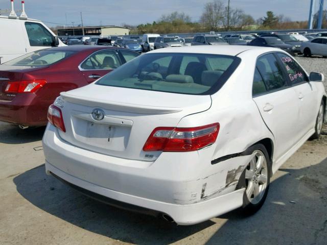 4T1BE46K97U655167 - 2007 TOYOTA CAMRY NEW WHITE photo 4