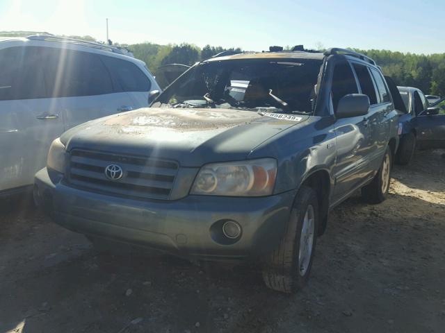 JTEDP21AX50044638 - 2005 TOYOTA HIGHLANDER GRAY photo 2