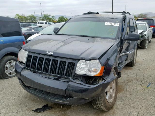 1J4PR4GK5AC138856 - 2010 JEEP GRAND CHER BLACK photo 2