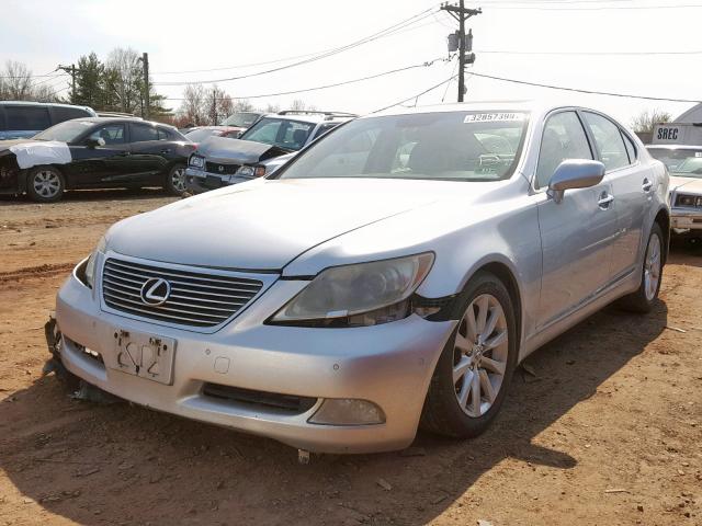 JTHBL46F985060598 - 2008 LEXUS LS 460 SILVER photo 2