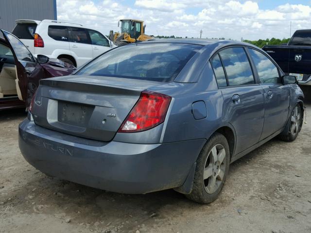 1G8AL55B96Z162761 - 2006 SATURN ION LEVEL GRAY photo 4