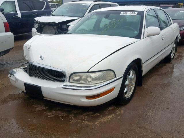 1G4CW54K614147286 - 2001 BUICK PARK AVENU WHITE photo 2