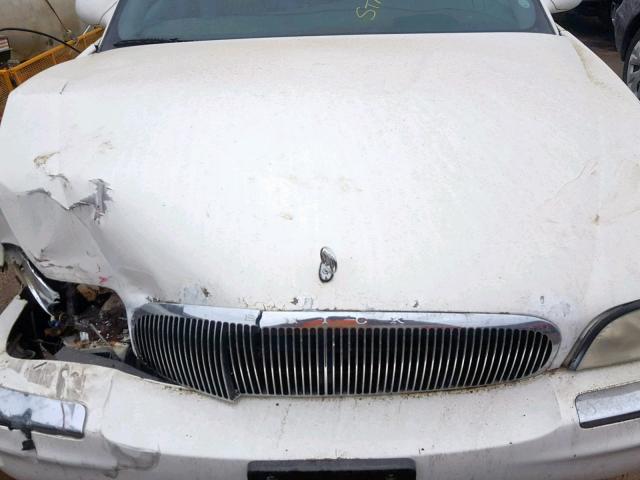 1G4CW54K614147286 - 2001 BUICK PARK AVENU WHITE photo 7