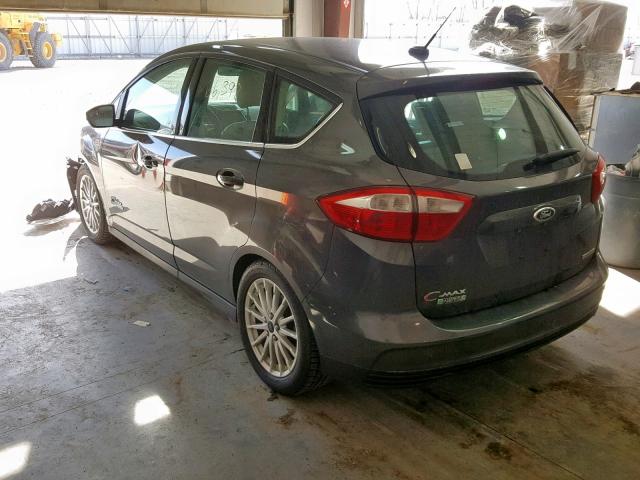 1FADP5CU9FL116965 - 2015 FORD C-MAX PREM GRAY photo 3