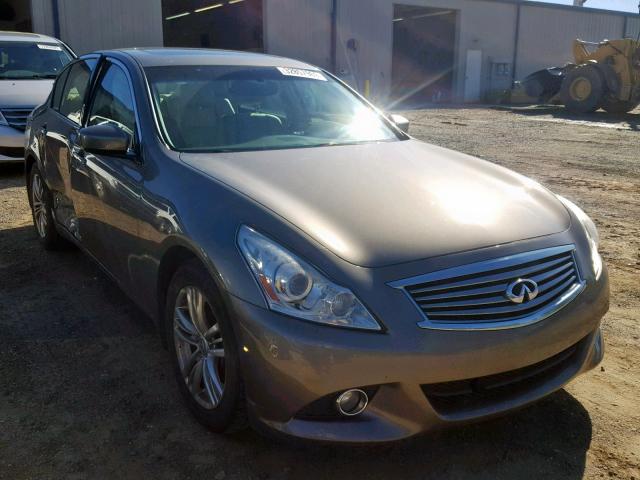 JN1CV6AP9DM300277 - 2013 INFINITI G37 BASE GRAY photo 1