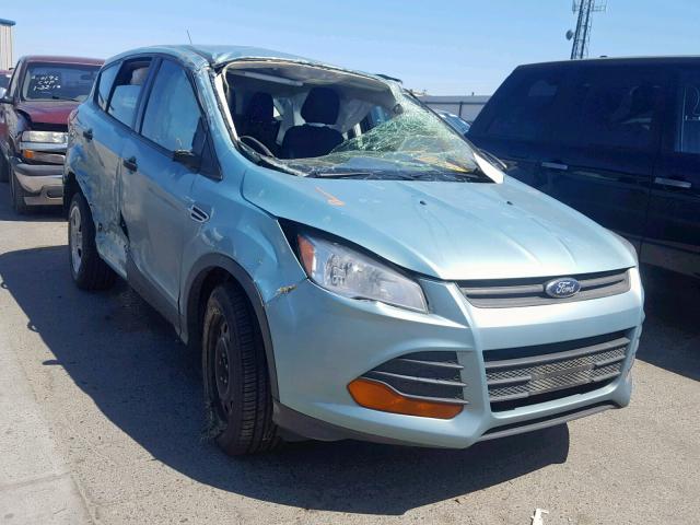 1FMCU0F76DUD55495 - 2013 FORD ESCAPE S GREEN photo 1