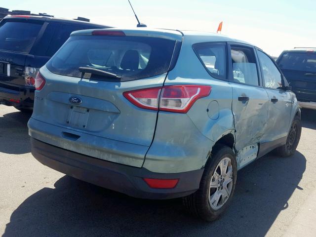 1FMCU0F76DUD55495 - 2013 FORD ESCAPE S GREEN photo 4