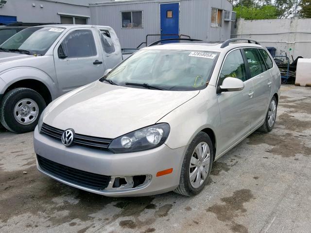 3VWML7AJXBM637399 - 2011 VOLKSWAGEN JETTA TDI SILVER photo 2