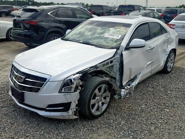 1G6AA5RA4G0119404 - 2016 CADILLAC ATS WHITE photo 2