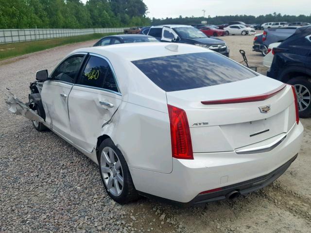 1G6AA5RA4G0119404 - 2016 CADILLAC ATS WHITE photo 3