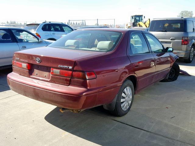 4T1BG22K9XU450534 - 1999 TOYOTA CAMRY CE RED photo 4