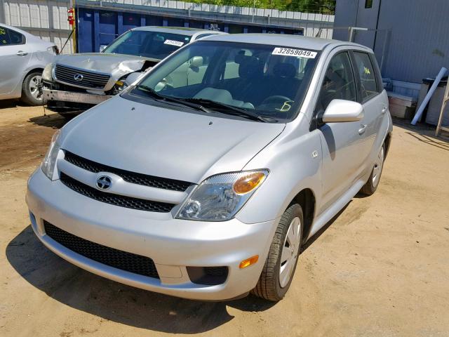 JTKKT624865002585 - 2006 TOYOTA SCION XA SILVER photo 2