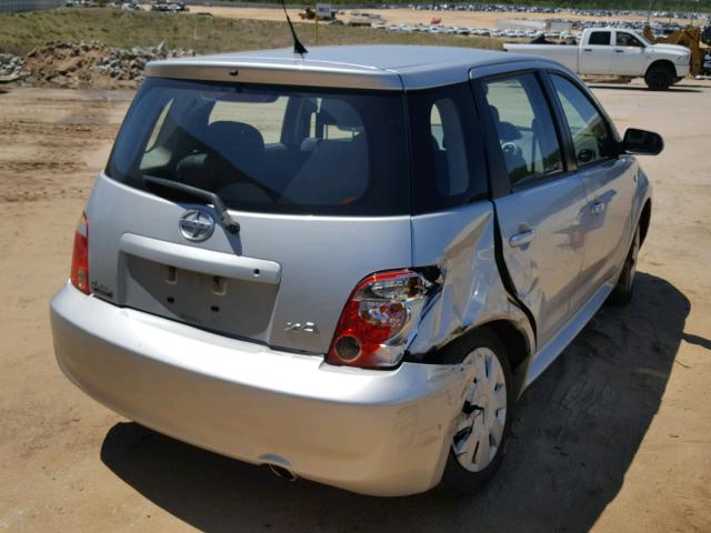 JTKKT624865002585 - 2006 TOYOTA SCION XA SILVER photo 4