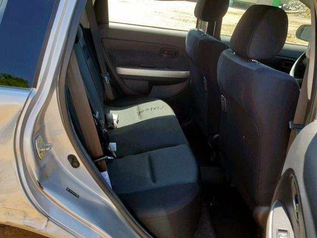 JTKKT624865002585 - 2006 TOYOTA SCION XA SILVER photo 6