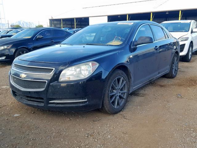 1G1ZH57B08F296353 - 2008 CHEVROLET MALIBU 1LT 黑色 照片 2