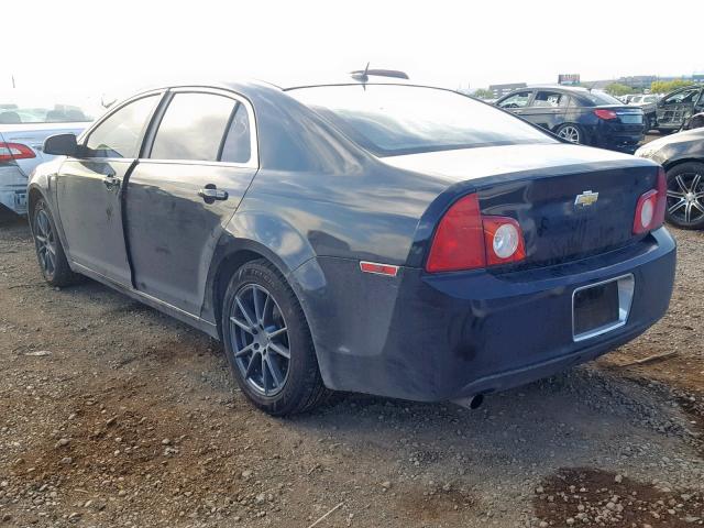 1G1ZH57B08F296353 - 2008 CHEVROLET MALIBU 1LT 黑色 照片 3