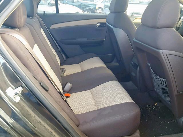 1G1ZH57B08F296353 - 2008 CHEVROLET MALIBU 1LT 黑色 照片 6