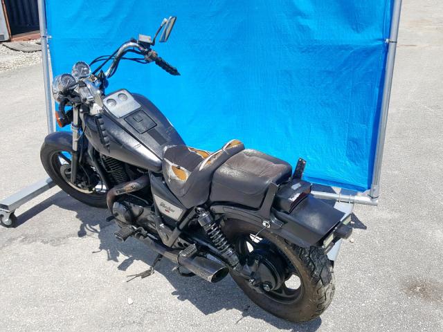 1HFSC1806FA006453 - 1985 HONDA VT1100 C BLACK photo 3