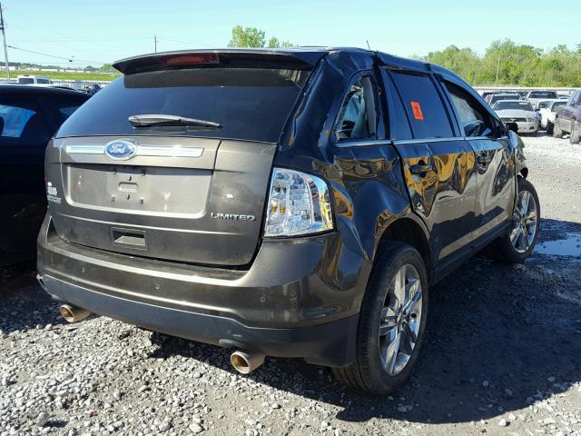 2FMDK3KC7BBB13011 - 2011 FORD EDGE LIMIT BROWN photo 4