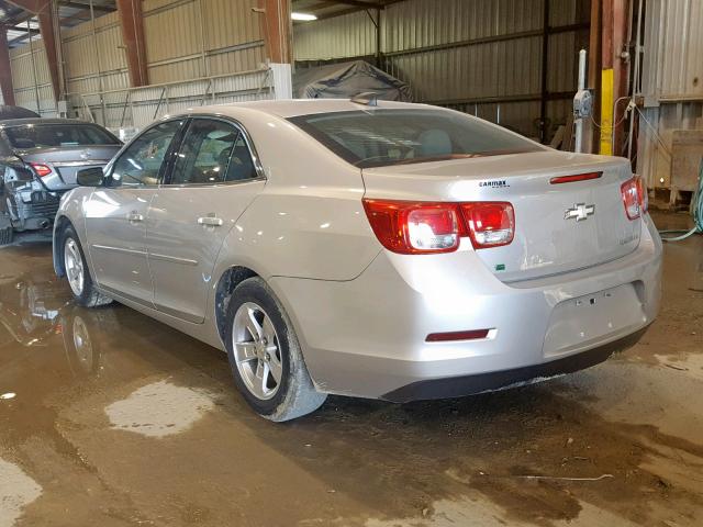 1G11B5SL2FF282935 - 2015 CHEVROLET MALIBU LS ვერცხლისფერი ფოტო 3