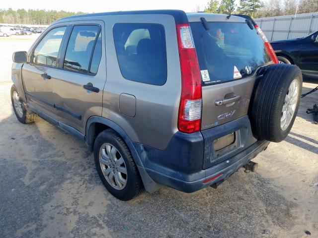 JHLRD78836C024706 - 2006 HONDA CR-V EX  photo 3