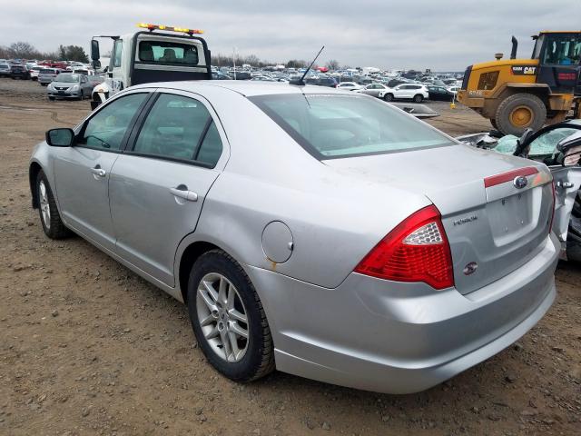 3FAHP0GA0CR419196 - 2012 FORD FUSION S  photo 3