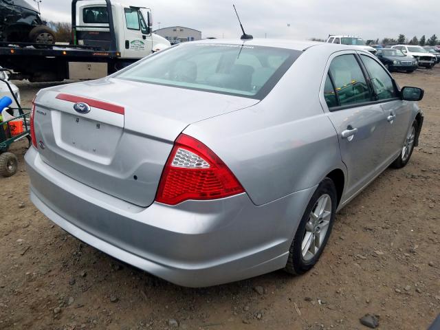 3FAHP0GA0CR419196 - 2012 FORD FUSION S  photo 4