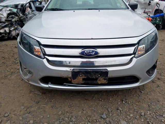 3FAHP0GA0CR419196 - 2012 FORD FUSION S  photo 9