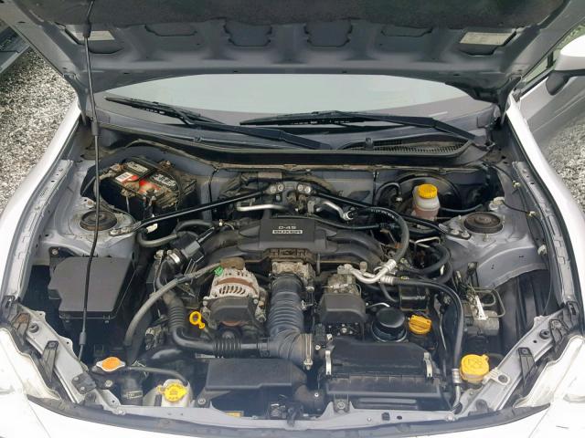 JF1ZNAA13D2705199 - 2013 TOYOTA SCION FR-S SILVER photo 7