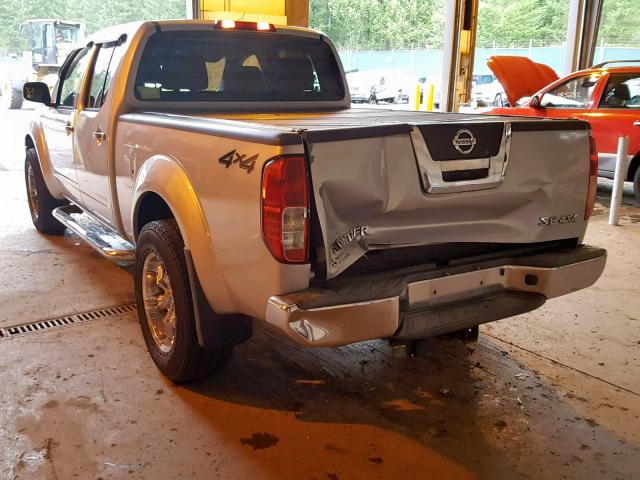 1N6AD09W37C428120 - 2007 NISSAN FRONTIER C SILVER photo 3