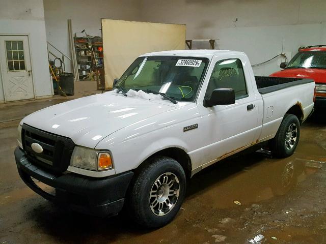 1FTYR10U36PA29638 - 2006 FORD RANGER WHITE photo 2