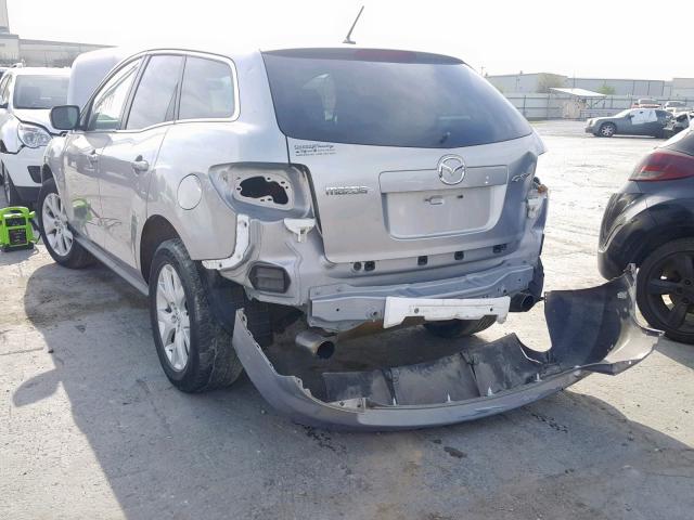 JM3ER29L780188927 - 2008 MAZDA CX-7 SILVER photo 3