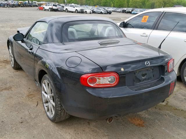 JM1NC2MF1C0222137 - 2012 MAZDA MX-5 MIATA BLACK photo 3