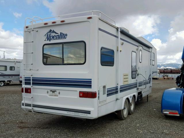 1W53ATN27SY024696 - 1995 ALPE 5TH WHEEL WHITE photo 4